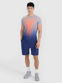 Spodenki męskie - 4F Spodenki treningowe szybkoschnące męskie 4F x Robert Lewandowski - granatowy L - miniaturka - grafika 1