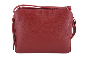 Torba listonoszka damska - Barberini's - Czerwona - Torebki damskie Torba listonoszka damska - Barberini's - Czerwona - Torebki damskie - miniaturka - grafika 1