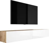 Szafki RTV - Szafka RTV DMG Wisząca - Nowoczesny design szer: 200 (2 x 100) cm, wys: 34 cm, gł: 32 cm. Szafka RTV niska, Szafka RTV wisząca, Szafka RTV wisząca, Szafka RTV niska - miniaturka - grafika 1