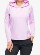 Bluzy sportowe damskie - Bluza z kapturem damska Helly Hansen Verglas Light Hoodie - cherry blossom - miniaturka - grafika 1