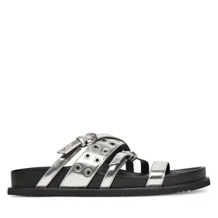 Klapki Tamaris Newd By Tamaris 1-27416-44 Srebrny - Klapki i japonki damskie - miniaturka - grafika 1