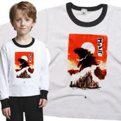 Piżamy dla dziewczynek - Piżama dziecięca Godzilla Japonia 98/104 - VoloDonum - miniaturka - grafika 1
