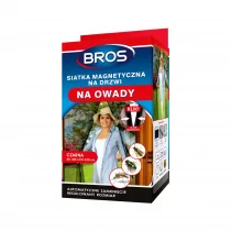 Bros siatka na drzwi magnetyczna 100x220 Czarna - Moskitiery - miniaturka - grafika 1