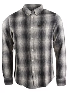 Lee Button Down Męska Koszula Materiałowa W Kratę Faded Black L880Zgkd-M - Koszule męskie - miniaturka - grafika 1