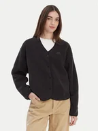 Swetry damskie - adidas Kardigan Future Icons 3-Stripes KB5233 Czarny Loose Fit - miniaturka - grafika 1