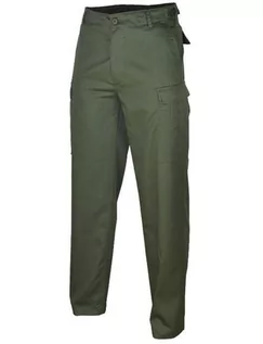 Spodnie męskie - Spodnie Wojskowe Bojówki M65 Bdu Mil-tec Olive XXL - grafika 1