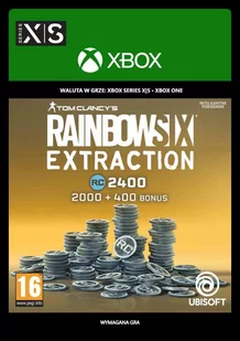 Sony Tom Clancys Rainbow Six Extraction 2400 kredytów REACT PS4 - Kody i doładowania cyfrowe - miniaturka - grafika 1