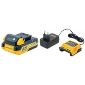 Akumulatory do elektronarzędzi - Zestaw startowy 2Ah (akumulator + ładowarka) Kaltmann TITANIUM - miniaturka - grafika 1