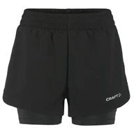 Spodnie sportowe damskie - Szorty Craft W ADV Essence 2-in-1 2 Rozmiar: S / Kolor: czarny - miniaturka - grafika 1