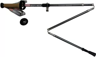 Specjalne 5-częściowe kije trekkingowe z korkową rączką, 1 para z akcesoriami 115 - 135 cm - Kije trekkingowe - miniaturka - grafika 1