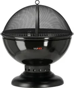 Paleniska ogrodowe - PALENISKO STALOWE Z RUSZTEM 54CM - miniaturka - grafika 1