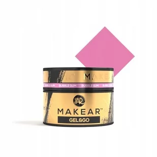 Makear, Gel&Go, Żel budujący G06 Bubble Gum, 30 ml - Utwardzacze do paznokci - miniaturka - grafika 1