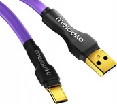 Kable USB - Melodika Melodika MDUAC05 Purple Kabel USB typu A-C m.in. do DAC / urzÄdzeĹ medycznych - 0,5m - miniaturka - grafika 1