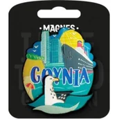 Magnesy - PAN DRAGON Magnes I love Poland Gdynia ILP-MAG-A-GDY-06 - miniaturka - grafika 1