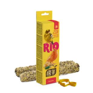 RIO Kolba dla kanarków miód i nasiona 2x40g [22160] - Karma dla ptaków - miniaturka - grafika 1