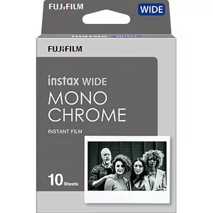 Fuji Instax Wide10 szt. Czarno-biały - Filmy fotograficzne - miniaturka - grafika 1