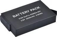 Akumulatory do aparatów dedykowane - Akumulator Extra Digital GOPRO ASBBA-001 baterija, 2620mAh - miniaturka - grafika 1