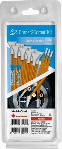 Visible Dust Zestaw czyszczący EZ Corner2Corner 1.6x 16 mm do czyszczenia matryc aparatów pomarańczowy 18512901