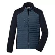 Kurtki męskie - Killtec (KILAH) Męska kurtka pikowana/kurtka hybrydowa ze stójką KOW 33 MN JCKT, niebieska, M, 38637-000 - miniaturka - grafika 1