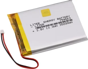 Akumulator Li-Poly 3500mah 3.8V JST754663 - Ładowarki i akumulatory - miniaturka - grafika 1