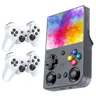 Konsole i gry retro - M21 Handheld Game Console 2 Game Controllers 64GB TF Card 1219 Games 30 Emulators 3 5-inch Screen 3D Rocker 3000mAh Bat - miniaturka - grafika 1