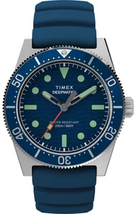Zegarek Zegarek Timex TW2W74600 Deepwater Reef Blue 40mm - Zegarki męskie - miniaturka - grafika 1