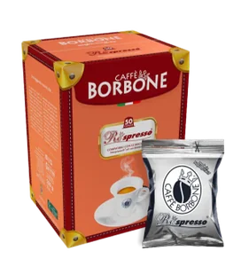 50 Kapsułek Borbone Miscela NERA - Nespresso Kompatybilne Włoska Kawa - Kawa w kapsułkach i saszetkach - miniaturka - grafika 1