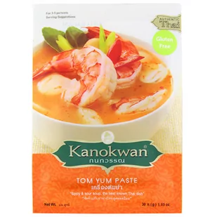 KANOKWAN PASTA TOM YUM KANOKWAN 30G - Kuchnie świata - miniaturka - grafika 1