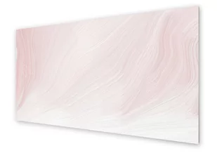 Panel kuchenny HOMEPRINT Różowe kręte fale 140x70 cm - Dekoracje domu - miniaturka - grafika 1