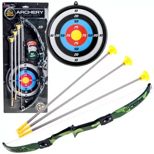 Zestaw łuczniczy łuk tarcza strzały SP0702 - Zabawy w naśladowanie dorosłych - miniaturka - grafika 1