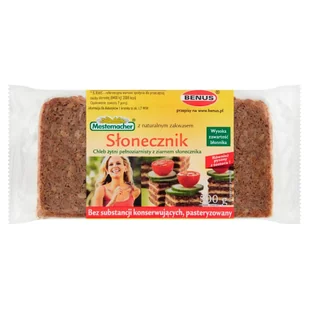 BENUS CHLEB ZE SŁONECZNIKIEM 500G - Chleb - miniaturka - grafika 1