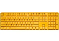 Klawiatury - Ducky One 3 Yellow Gaming Tastatur, RGB LED - MX-Speed-Silver (US) - miniaturka - grafika 1