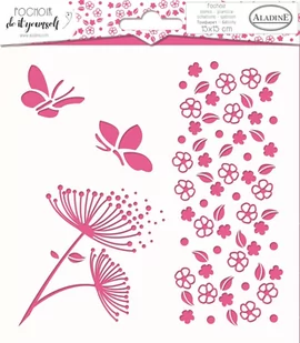 Aladine Szablon, natura - Scrapbooking - miniaturka - grafika 1