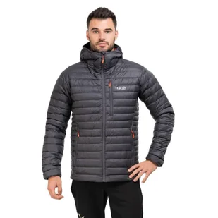 Kurtka puchowa męska Rab Microlight Alpine Jacket z kapturem - Kurtki narciarskie Kurtka puchowa męska Rab Microlight Alpine Jacket z kapturem - Kurtki narciarskie - miniaturka - grafika 1