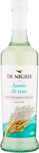 Ocet ryżowy Aceto di riso 500ml - Denigris - Ryż - miniaturka - grafika 1