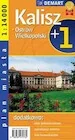 Plan miasta Kalisz, Ostrów Wielkopolski +1 1:14 000 - Książki podróżnicze - miniaturka - grafika 1