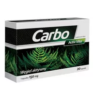 Układ pokarmowy - Carbo Activ Vita x20 kapsułek - miniaturka - grafika 1