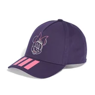Czapki dla dzieci - Dziecięca Czapka z daszkiem ADIDAS LK DY MI CAP JM1831 – Fioletowy - miniaturka - grafika 1