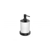 Mydelniczki i dozowniki mydła - ROCA A817026NM0 Dozownik szklany stojący Brushed Titanium Black - miniaturka - grafika 1