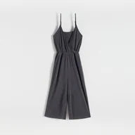 Sukienki - Reserved - Kombinezon o kopertowym kroju - Szary - miniaturka - grafika 1