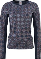 Bielizna sportowa damska - Brubeck Damska bluzka termoaktywna Kari traa ROSE LIGHT LS royal rozmiar M - miniaturka - grafika 1