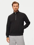 Bluzy męskie - adidas Bluza Trefoil Essentials IW5807 Czarny Regular Fit - miniaturka - grafika 1