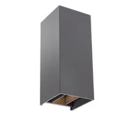 Lampy ogrodowe - Redo 90636 - LED Oświetlenie zewnętrzne SONNY 2xLED/5W/230V 2200/4000K IP54 antracyt - miniaturka - grafika 1