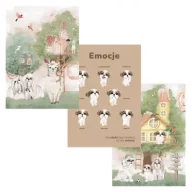 Plakaty - Zestaw Plakatów A4 Emocje 3 sztuki - miniaturka - grafika 1