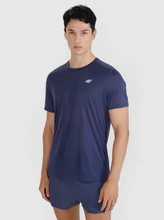 4F Koszulka do biegania regular szybkoschnąca męska - szara L - Koszulki sportowe męskie 4F Koszulka do biegania regular szybkoschnąca męska - szara L - Koszulki sportowe męskie - miniaturka - grafika 1