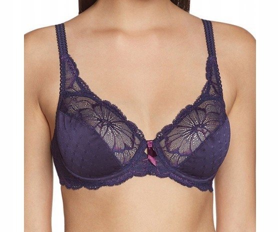 Triumph biustonosz Amour Spotlight W miękki na fiszbinach fioletowy 75B