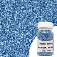 Dodatki do ciast w proszku - Posypka cukrowa MACZEK PERŁOWY INDYGO Sweet Decor, 50 g - miniaturka - grafika 1