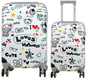Walizki - Mała walizka twarda kabinowa firmy SunBag model Love - miniaturka - grafika 1