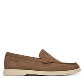 Półbuty męskie - Lordsy BOSS Sienne 50543083 Beżowy - miniaturka - grafika 1