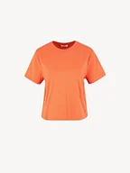 Koszulki i topy damskie - Tamaris damska koszulka arna, Dusty Orange, M - miniaturka - grafika 1